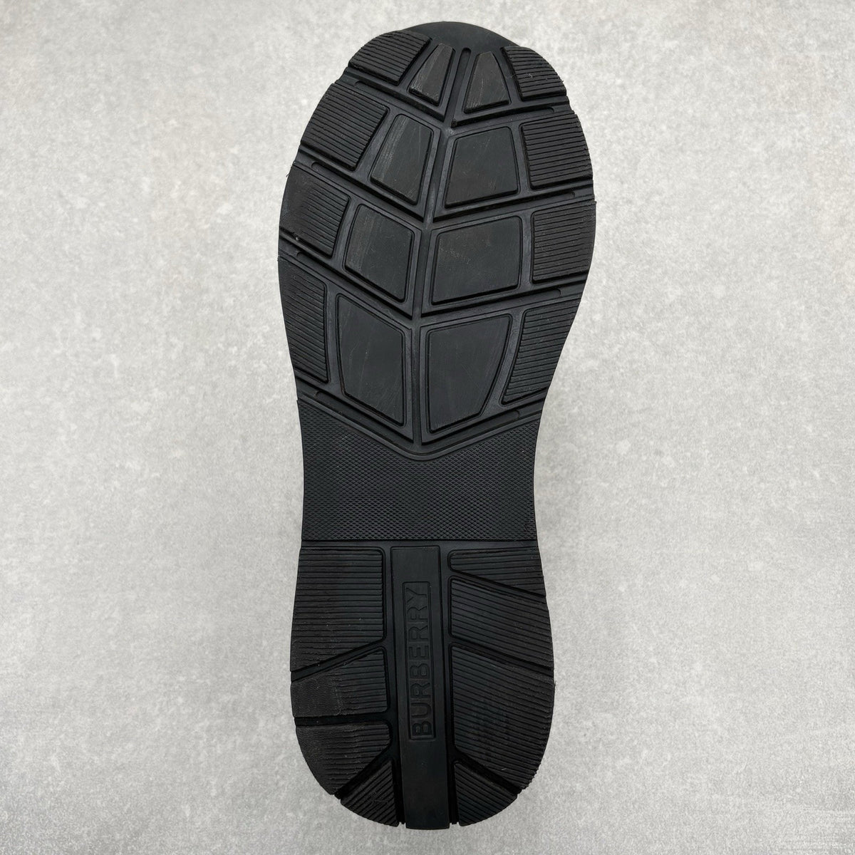 Burberry Leather Vintage Check Sneaker Black — photo 7