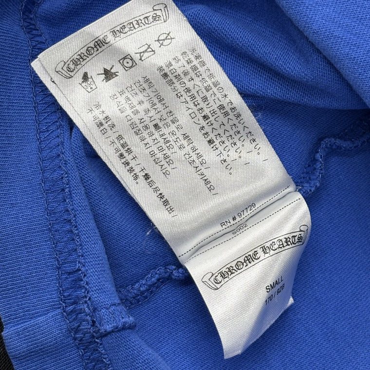 Scroll Label Pocket T-Shirt Blue Purple Green — photo 14