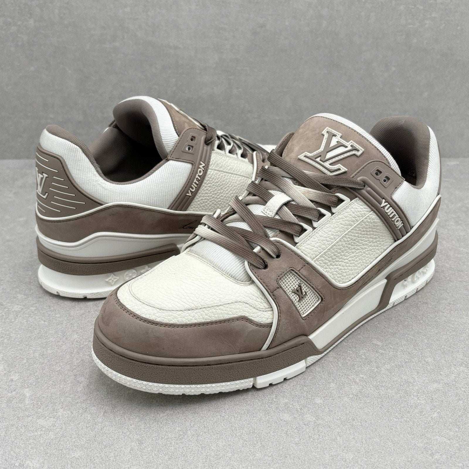 Louis Vuitton Trainer ' Taupe ' | Size 10 LV (11-11.5)