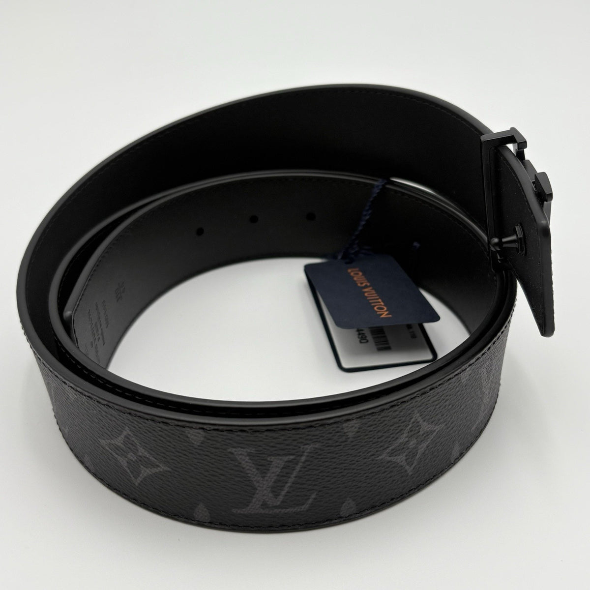 Monogram Eclipse 40mm Matte Black Belt — photo 3