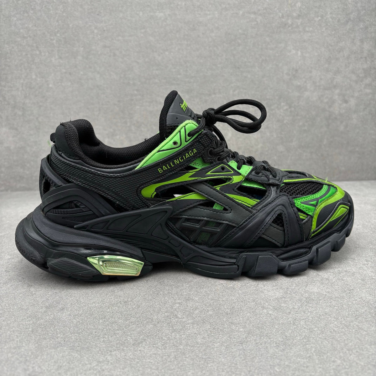 Balenciaga Track 2 Trainer Black Green — photo 2