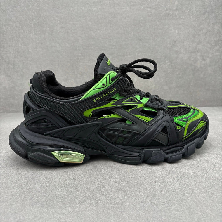 Balenciaga Track 2 Trainer Black Green — photo 2