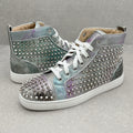 Christian Louboutin Spikes ' Multi Silver ' | Size 41 (8 US)
