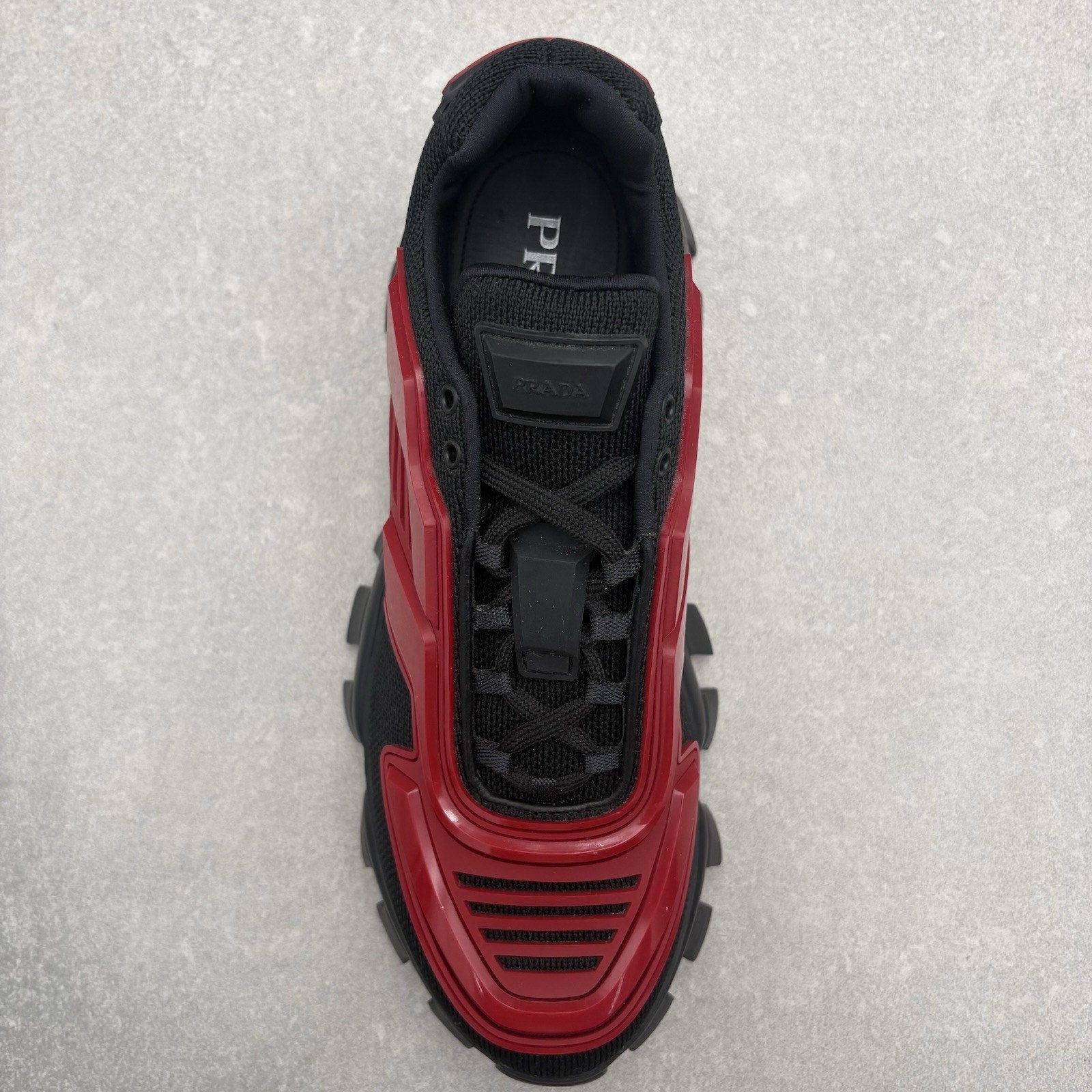 Prada Cloudbust Thunder ' Red Black ' | Size 7 UK (8 US)
