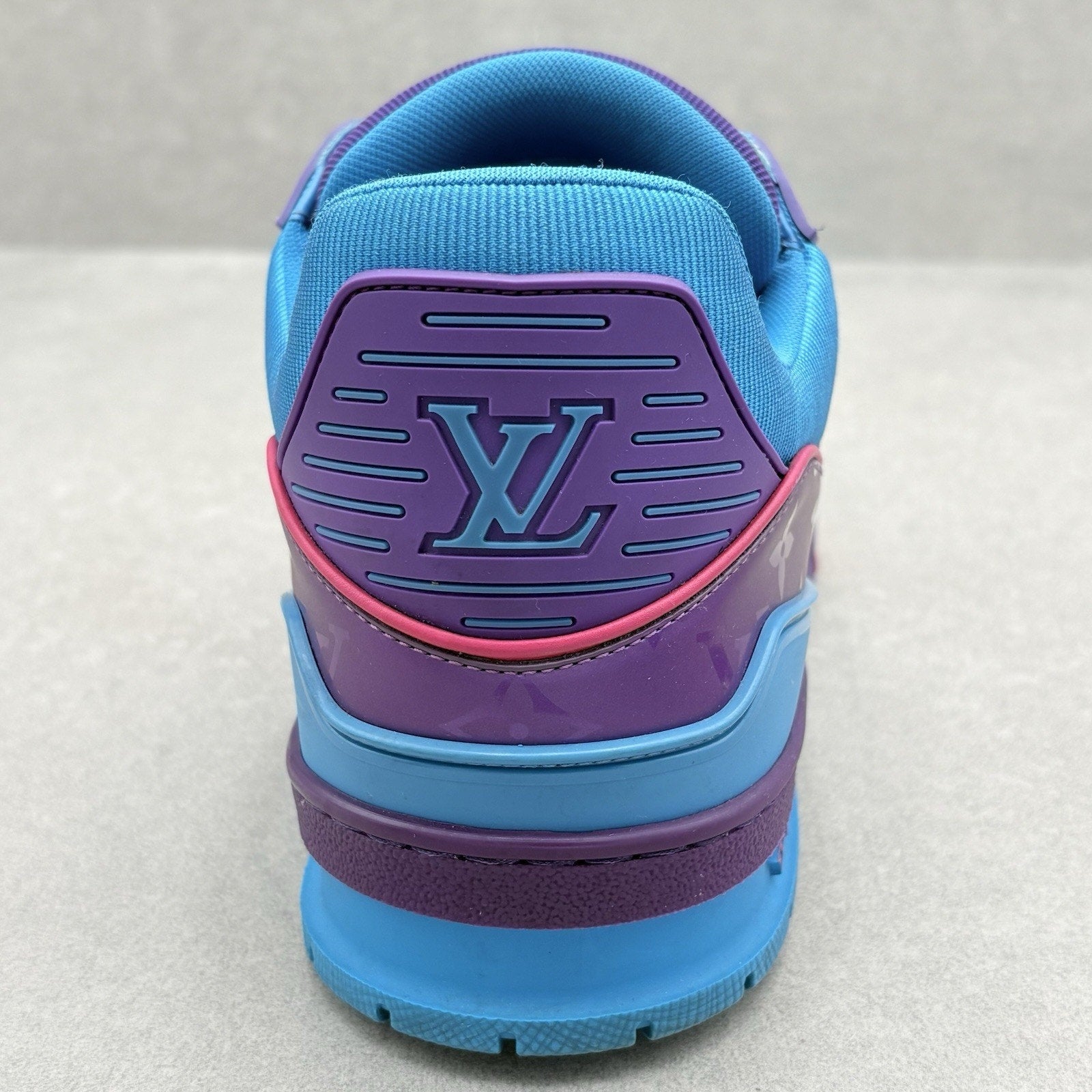 Louis Vuitton Trainer ' Purple Teal Metallic ' | Size 11 LV (12-12.5 US)