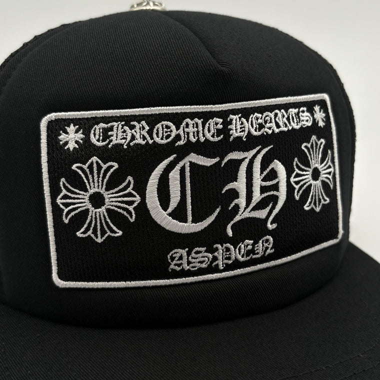 Aspen Exclusive Silver Button Hat Black — photo 4