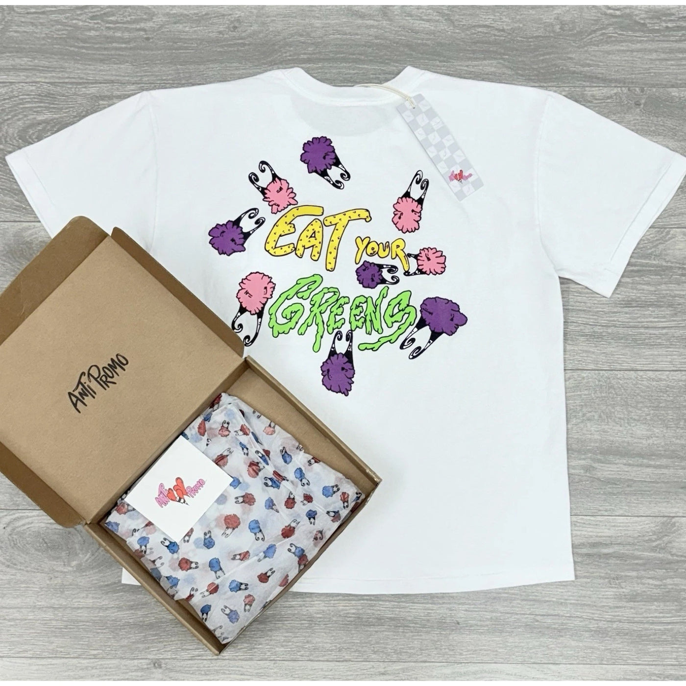 “Eat Your Greens” T-Shirt White