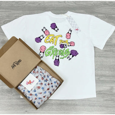 “Eat Your Greens” T-Shirt White