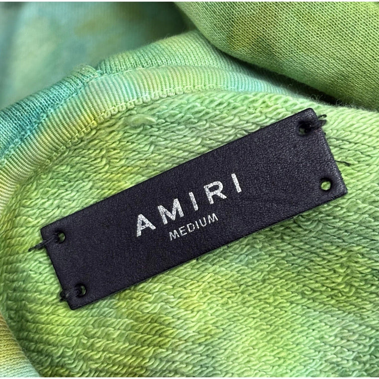 Bones Tie Dye Hoodie Green — photo 4