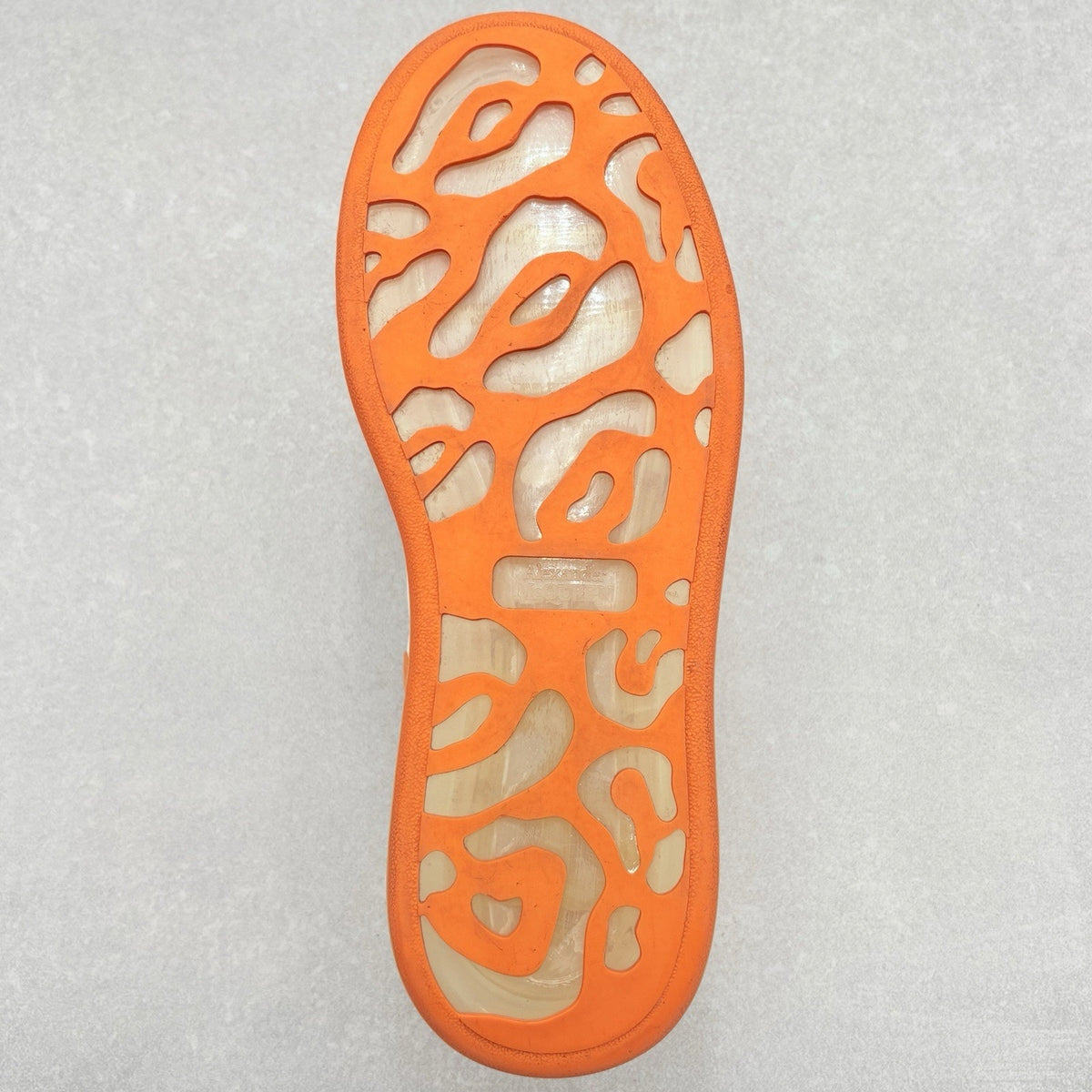 Oversized Sneaker Translucent Orange — photo 11