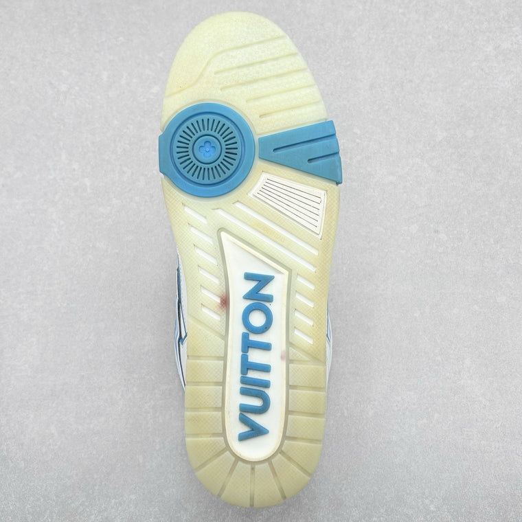 Trainer Mid White Blue — photo 13