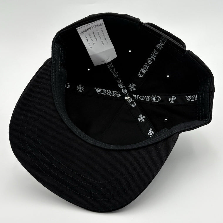 Dagger Logo Denim Baseball Hat Black — photo 7