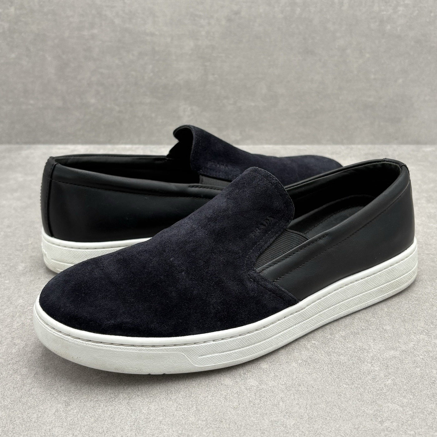 Suede Loafer Navy