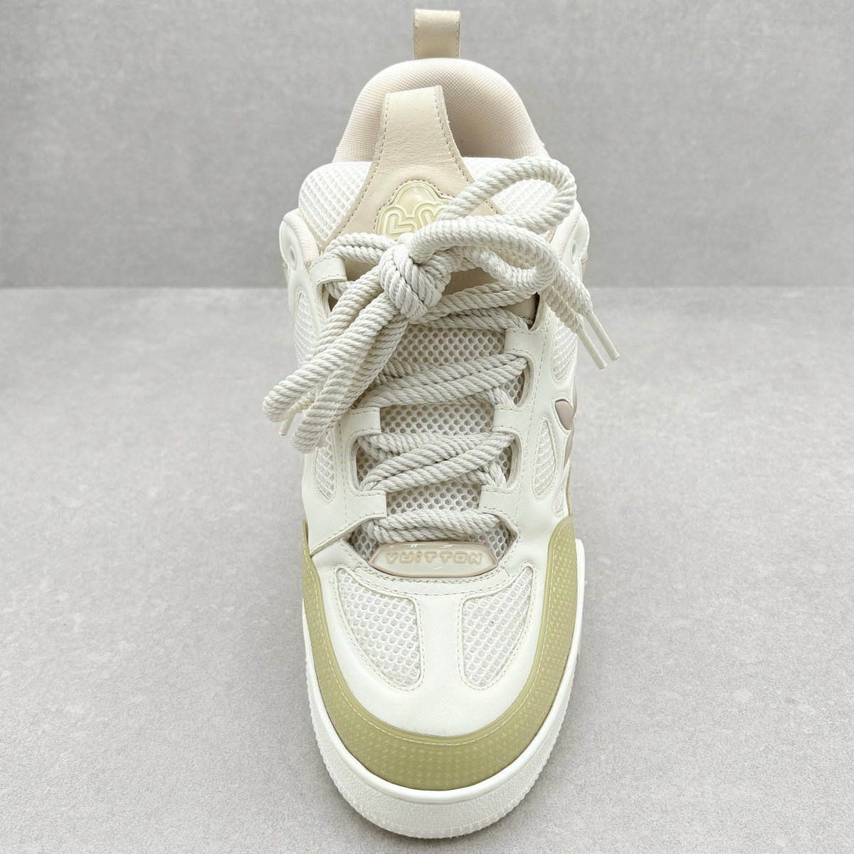 Skate Sneaker Beige White — photo 10