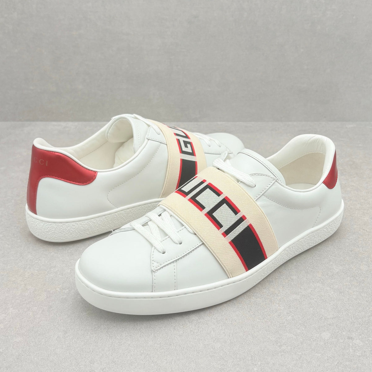 Ace Leather Sneaker White