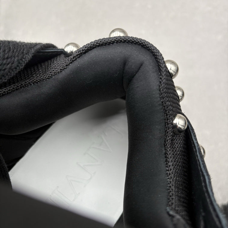 Studded Curb Sneaker Black — photo 6