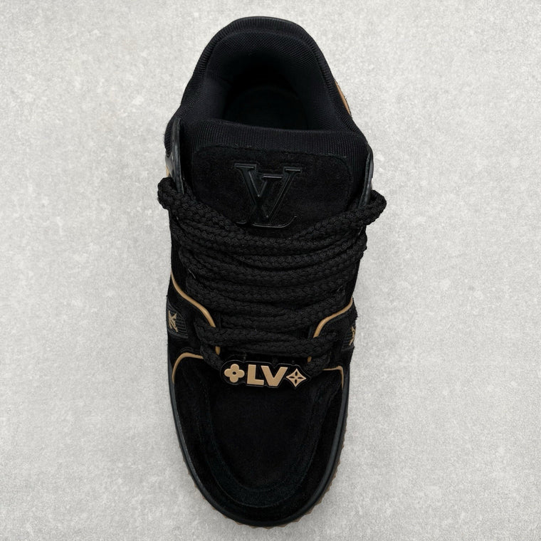 Suede Maxi Black Brown — photo 5