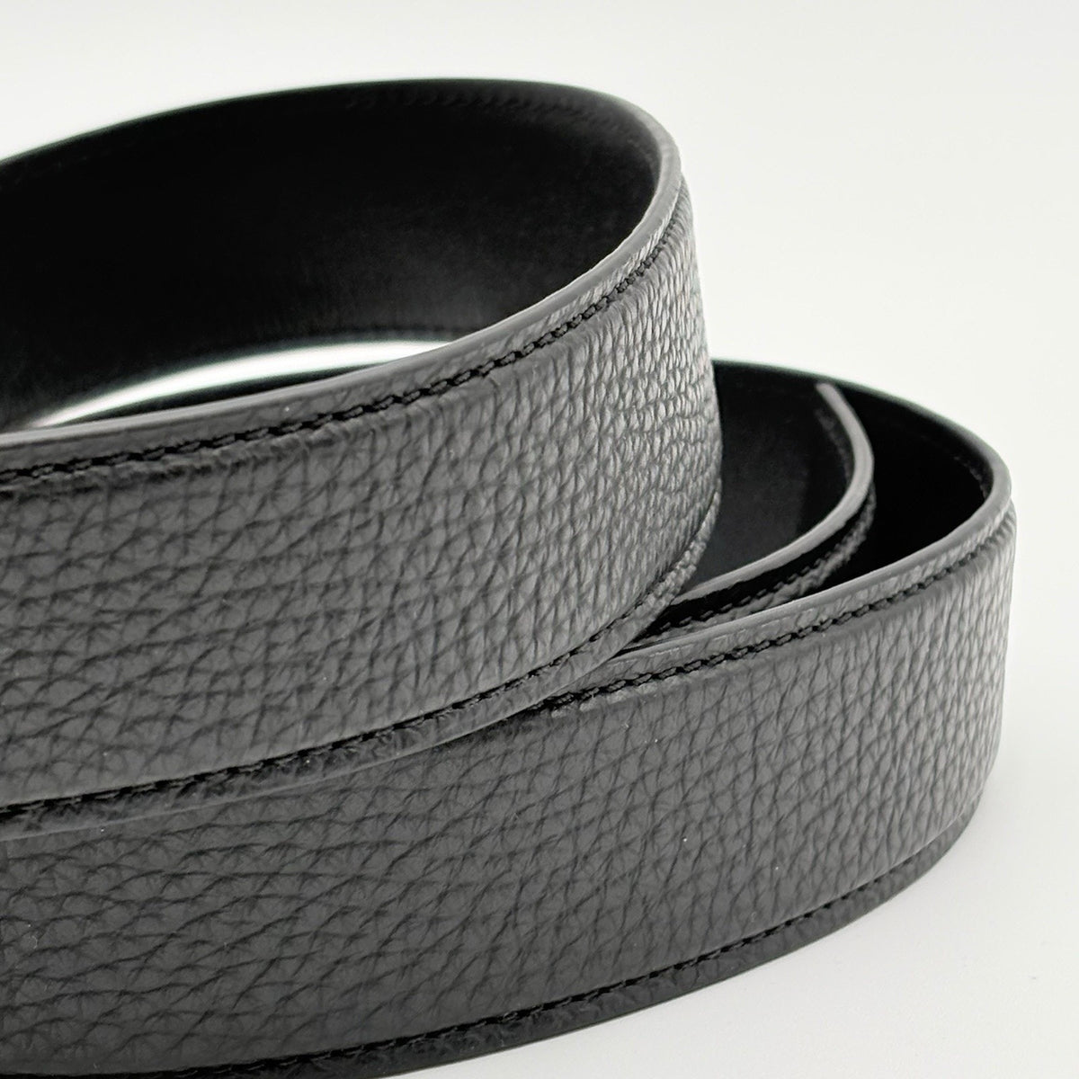 Core Logo Buckle Black/Black/Gold-Tone Belt — photo 7