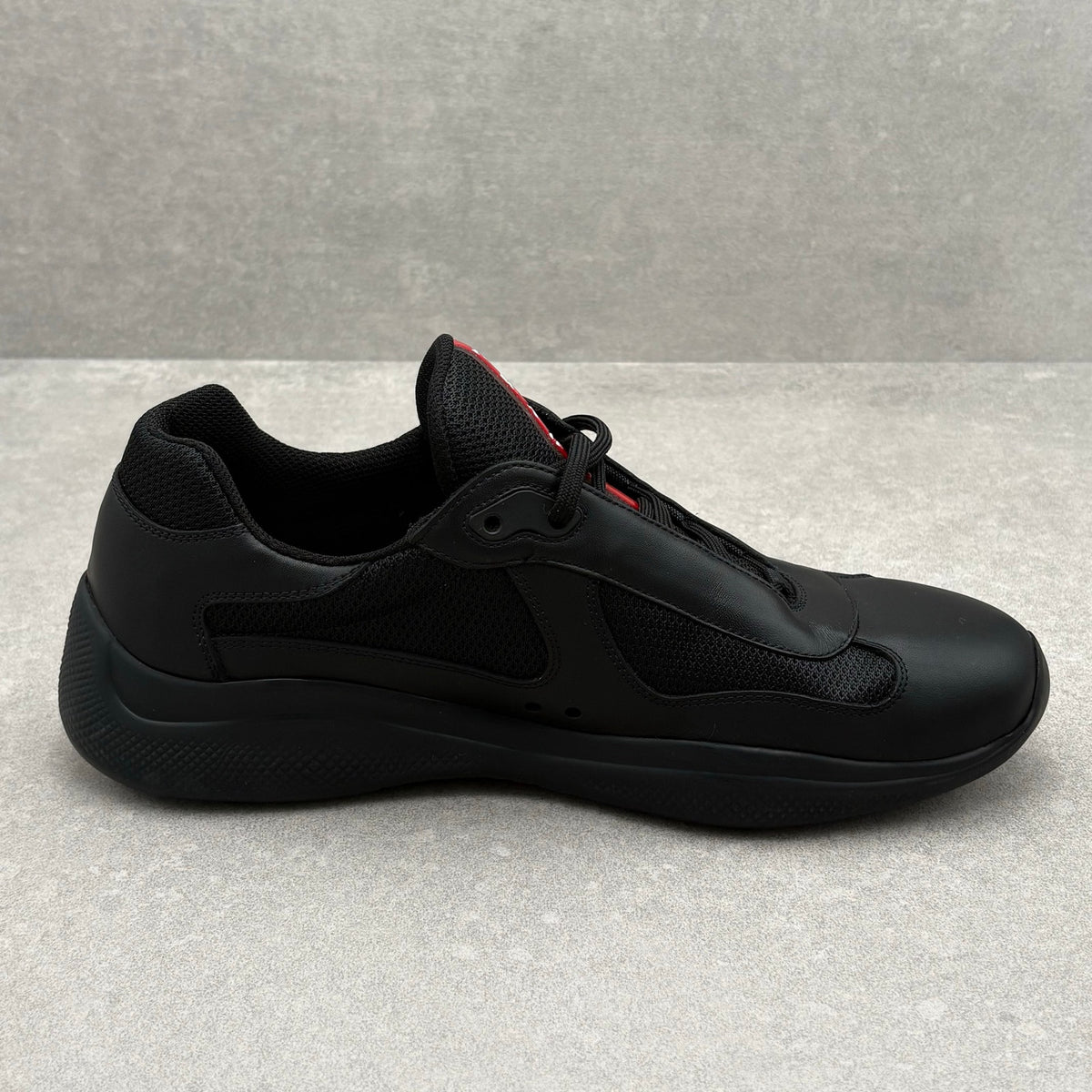 Americas Cup Leather Sneaker Black — photo 10
