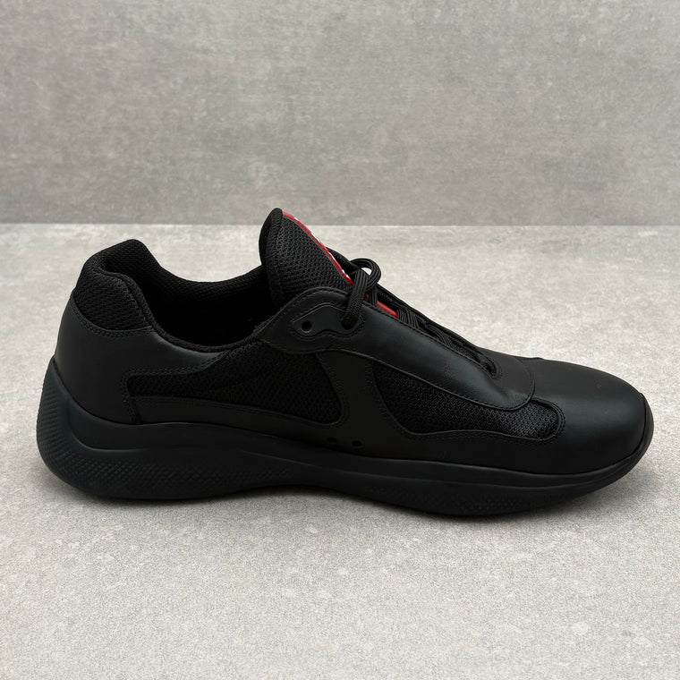 Americas Cup Leather Sneaker Black — photo 10