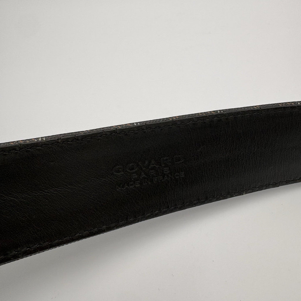 Goyard Florida Goyardine Belt ' Black '