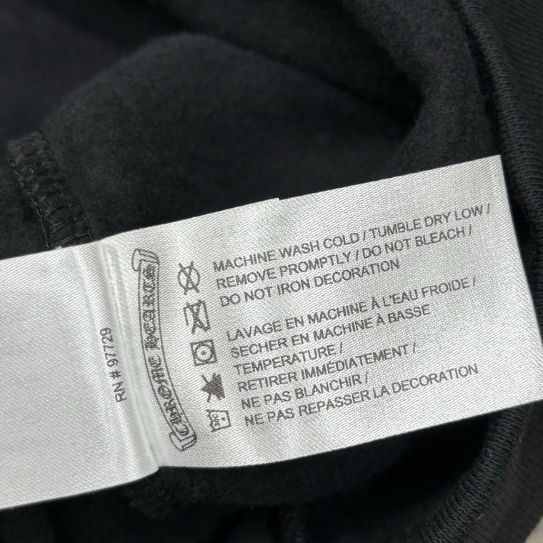 Floral Horseshoe Hoodie 'Black' — photo 13