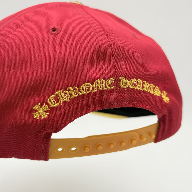 CH Silver Button Hat Red Yellow — photo 8