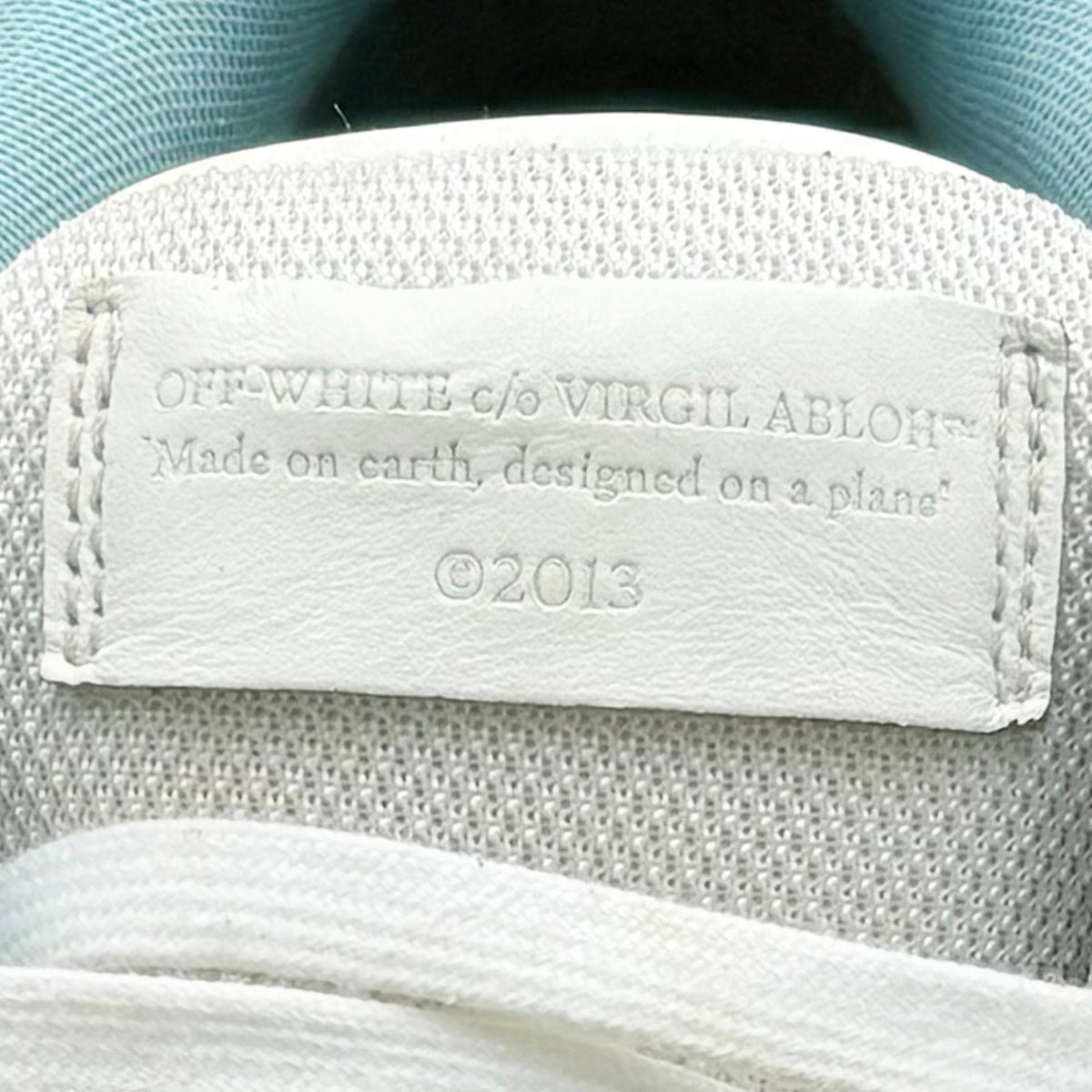 Out The Office Sneaker White Light Blue — photo 12