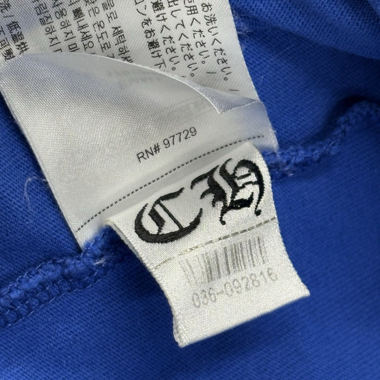 Scroll Label Pocket T-Shirt Blue Purple Green — photo 15