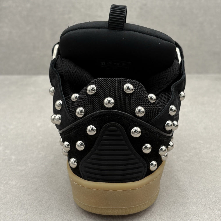 Studded Curb Sneaker Black — photo 3