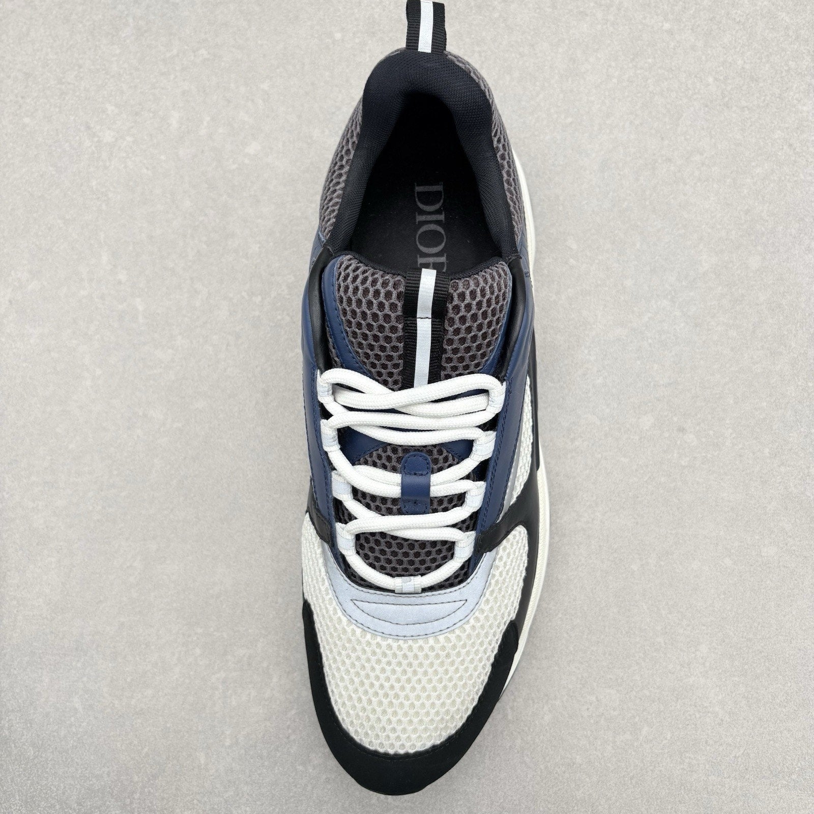Dior B22 Sneaker ' Navy Black White ' | Size 48 (15 US)