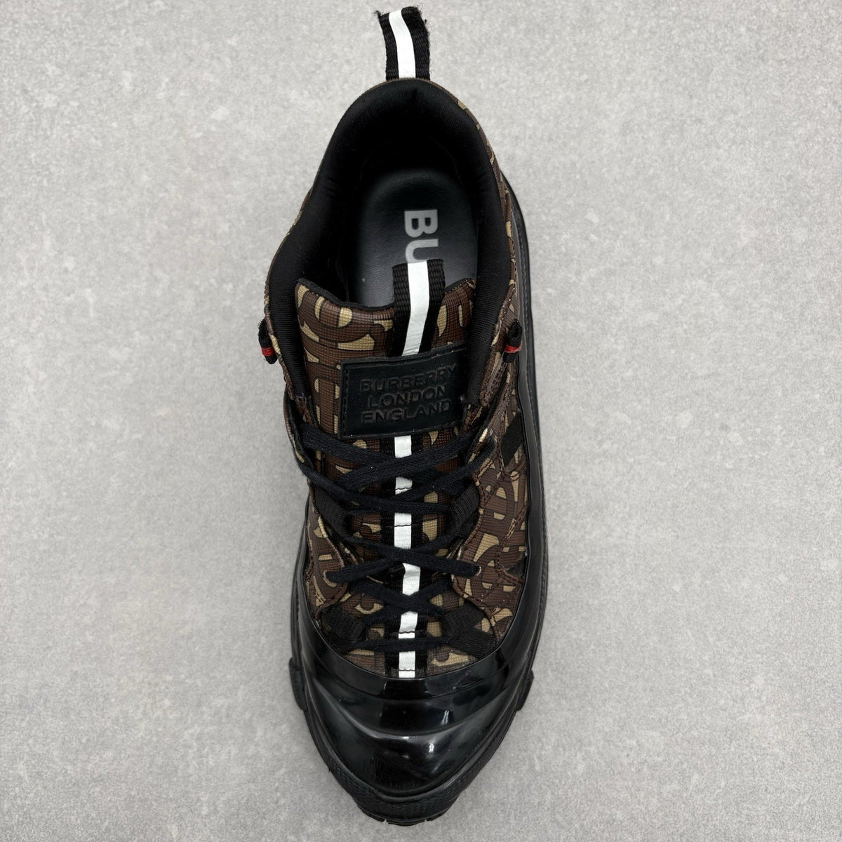 Arthur Low-Top Monogram Print Brown — photo 11