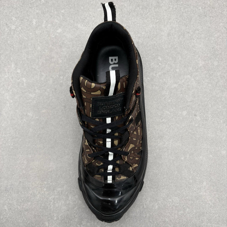Arthur Low-Top Monogram Print Brown — photo 11