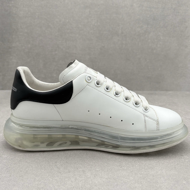 Oversized Sneaker Clear Sole White Black — photo 9