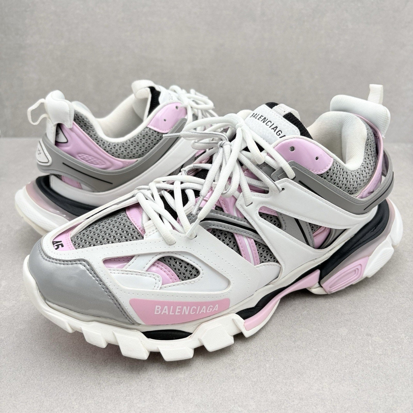 Balenciaga Track ' White Rose Pink Grey ' | Size 45 (12 US)