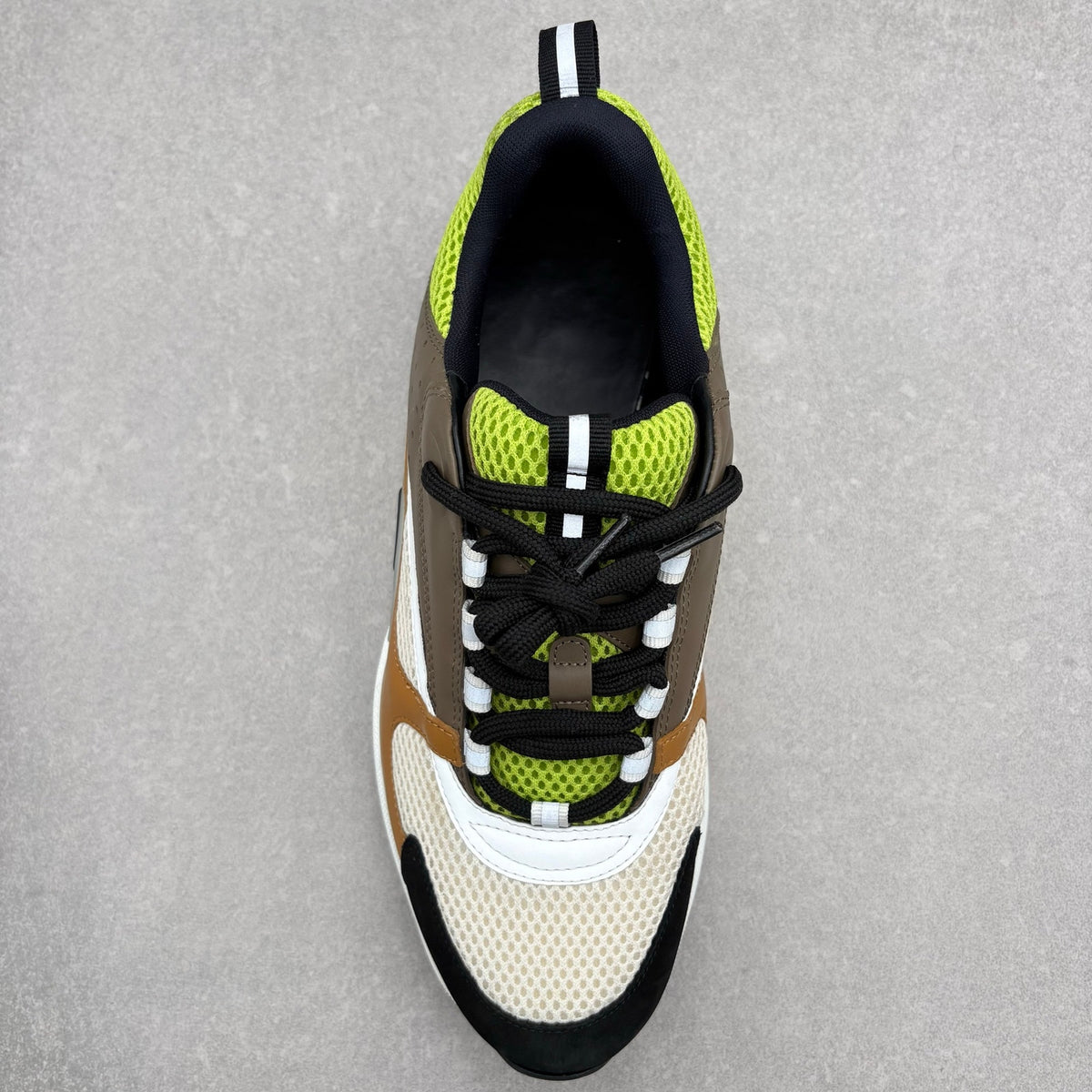 B22 Reflective Sneaker Brown Khaki Green — photo 5