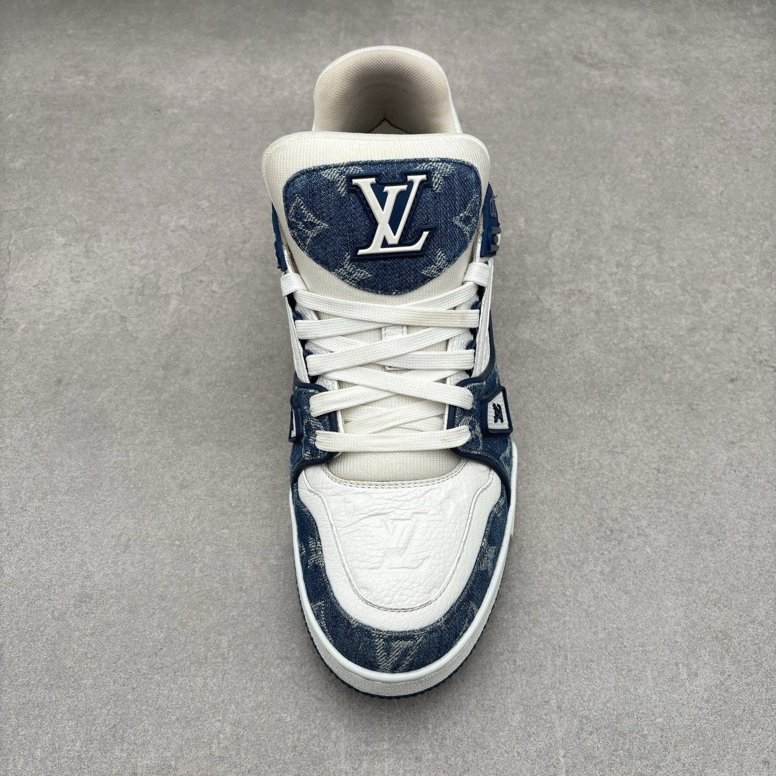 Louis Vuitton Trainer ' Denim White ' | Size 8.5 LV (9.5-10 US)