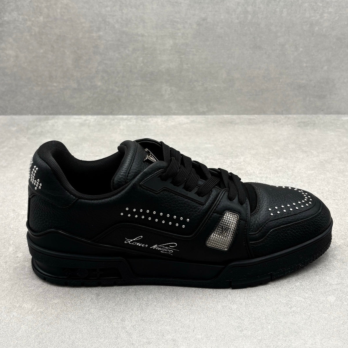 Studded Trainer Black — photo 2