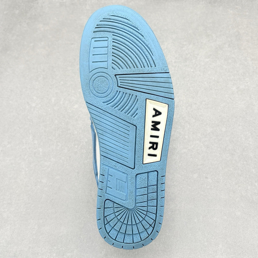 Amiri Skel High Top ' Powder Blue White ' | Size 44 (11 US)