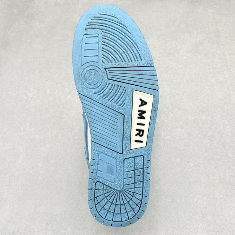 Skel High Top Powder Blue White — photo 11
