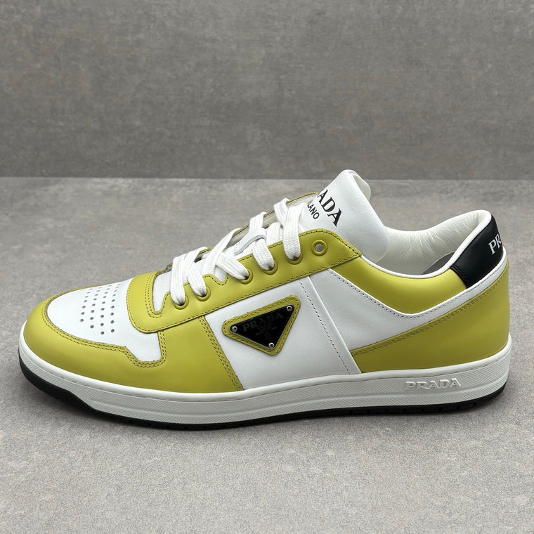 Downtown Low Leather Sneaker Bianca Cedro — photo 8