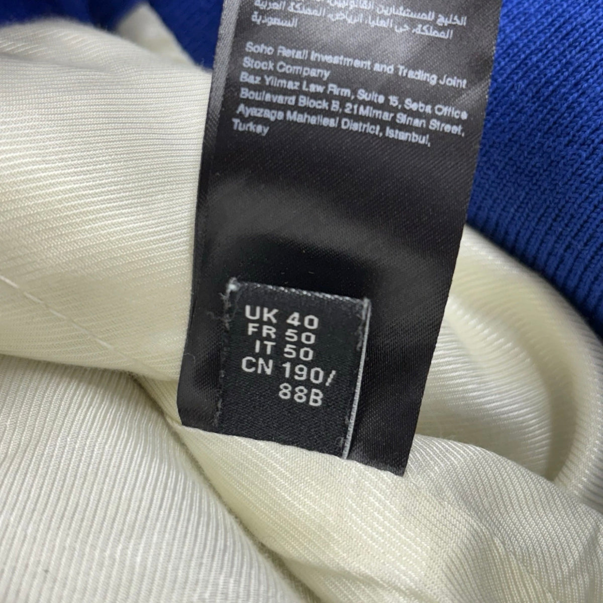 Amiri Dream Team Varsity Jacket Blue — photo 8