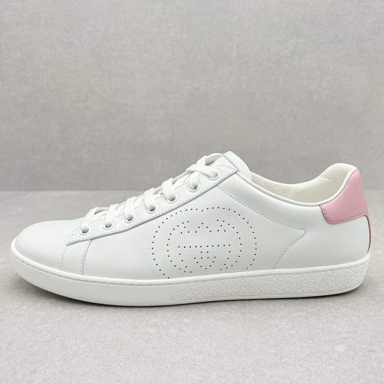 Ace Interlocking G White Pink — photo 8