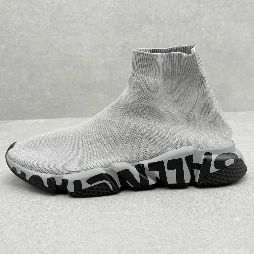 Balenciaga Speed Graffiti Trainer ' Grey ' | Size 41 (8 US)