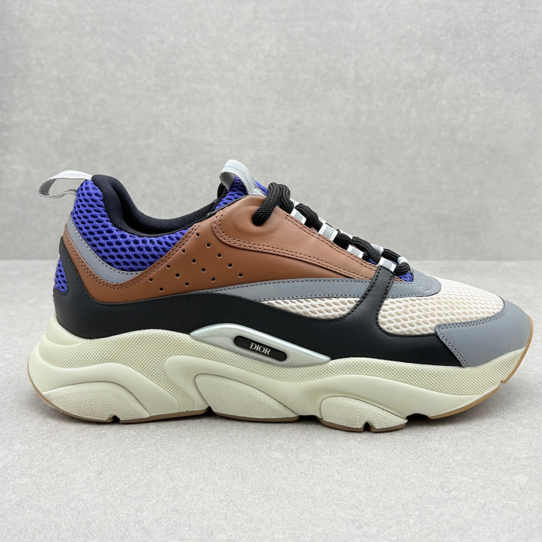 Dior B22 Reflective Sneaker Coffee Violet — photo 2