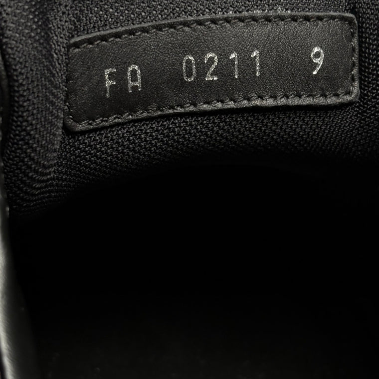WORN ONCE! Louis Vuitton Luxembourg Monogram Sneaker Black — photo 13