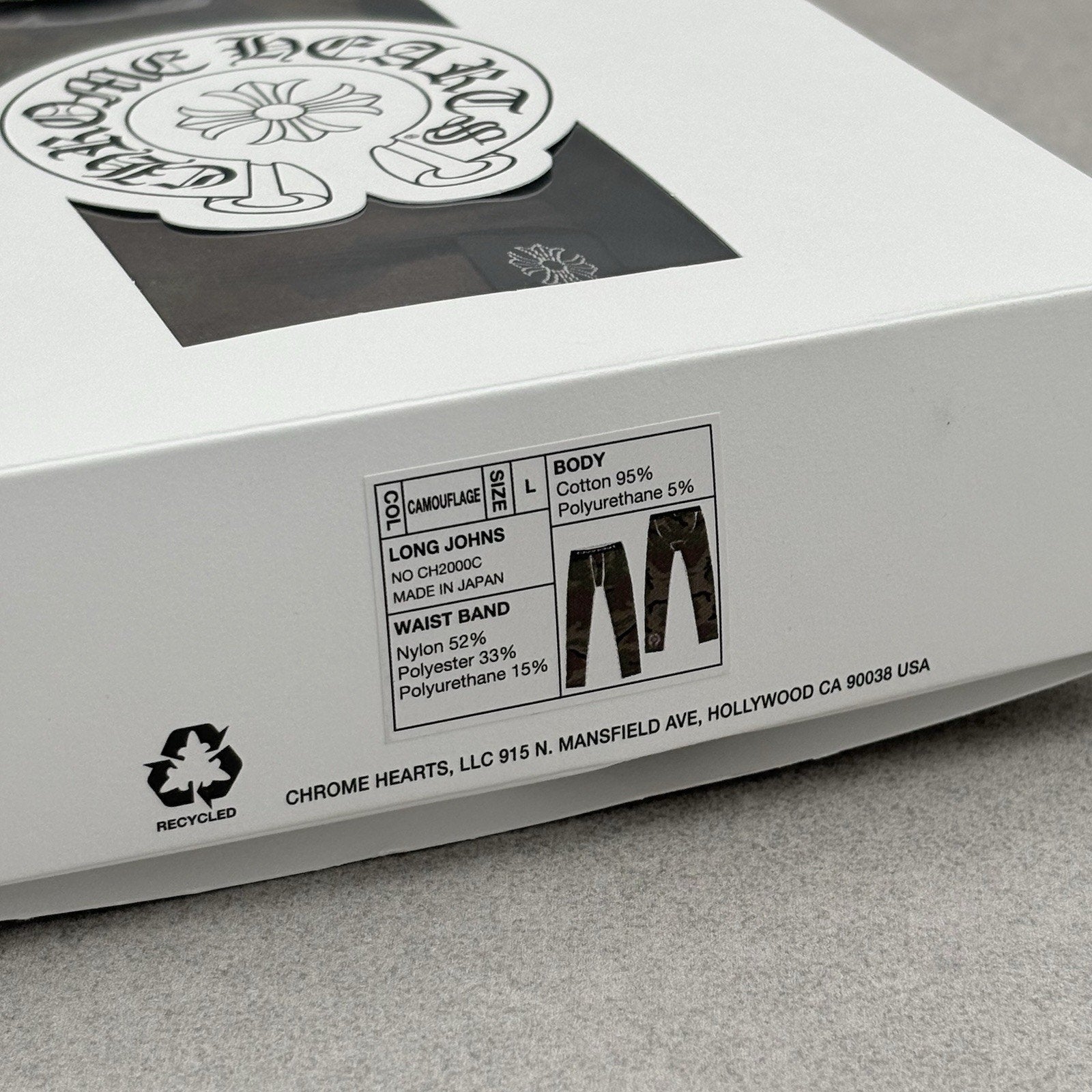 BRAND NEW! - Chrome Hearts Horseshoe Logo Leggings ' Camo ' | Size Large