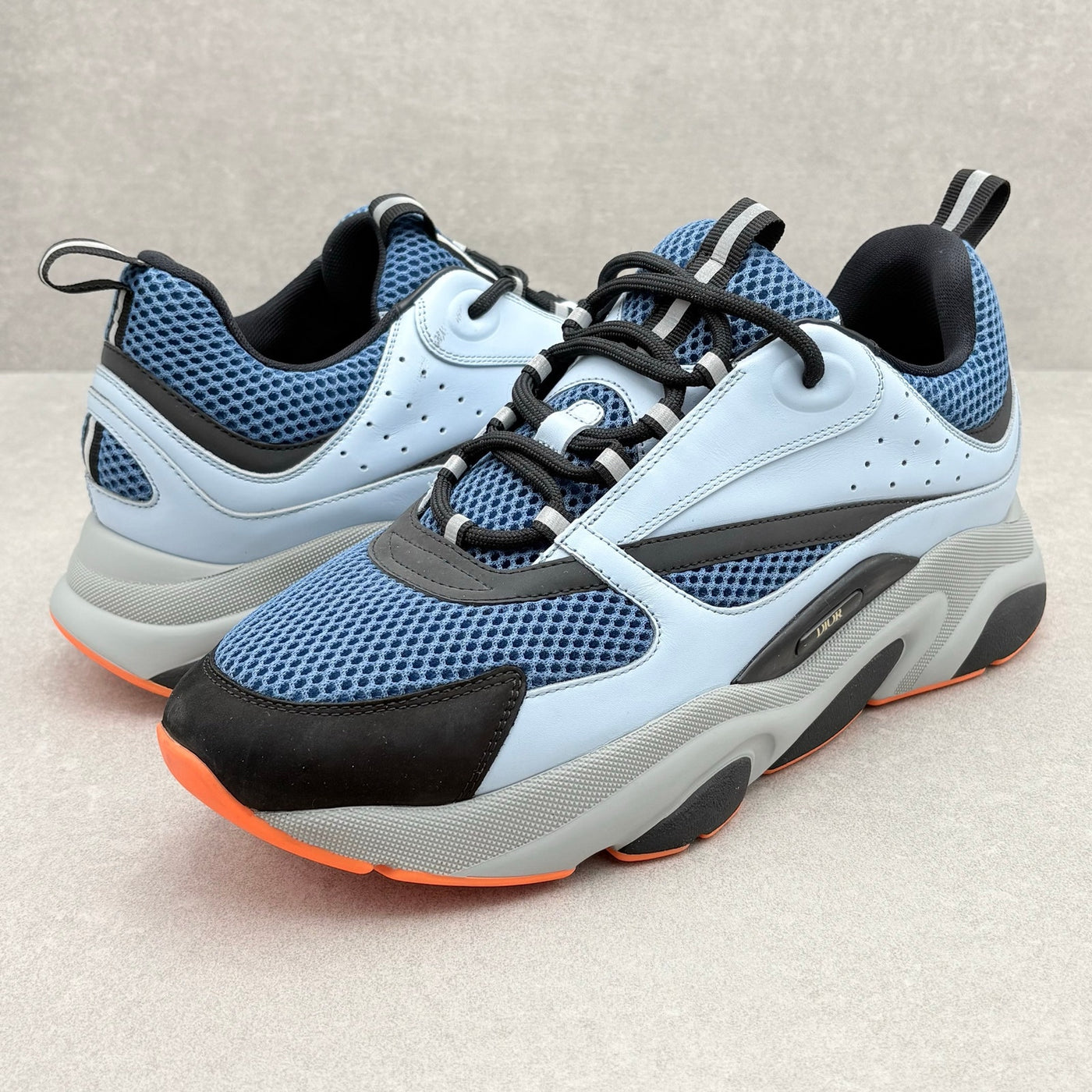 B22 Sneaker Light Blue Orange