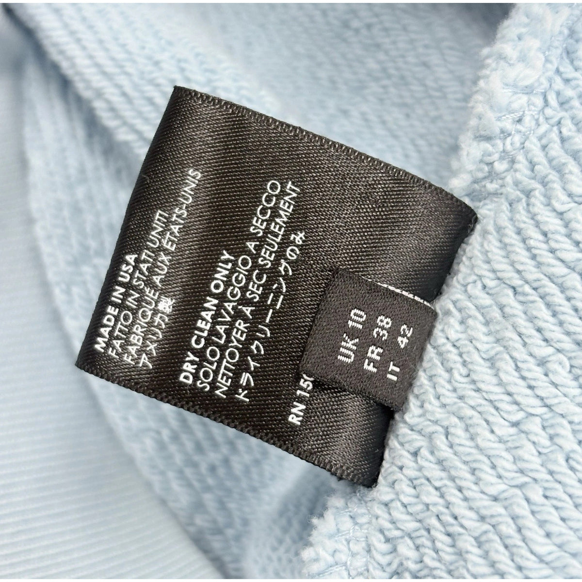 Eternal Happiness Embroidered Hoodie Blue — photo 6