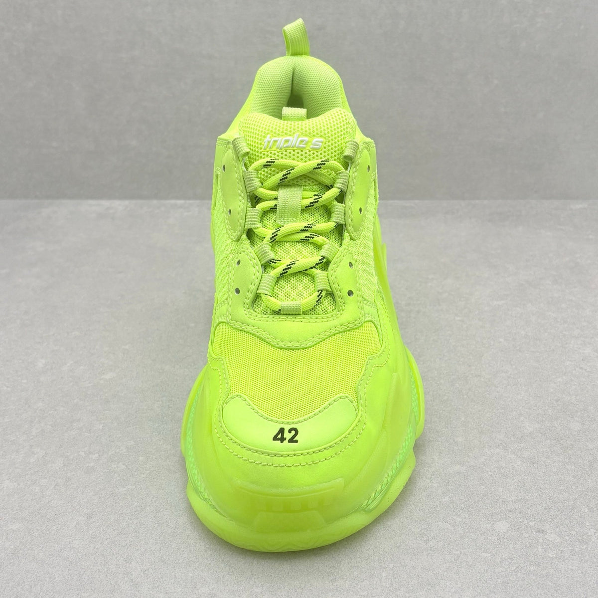 Balenciana Triple S Sneaker Neon Yellow — photo 11